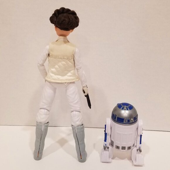 Star Wars Princess Leia Organa Doll and R2-D2 Action Figure, EUC       HOST PICK - Picture 4 of 14